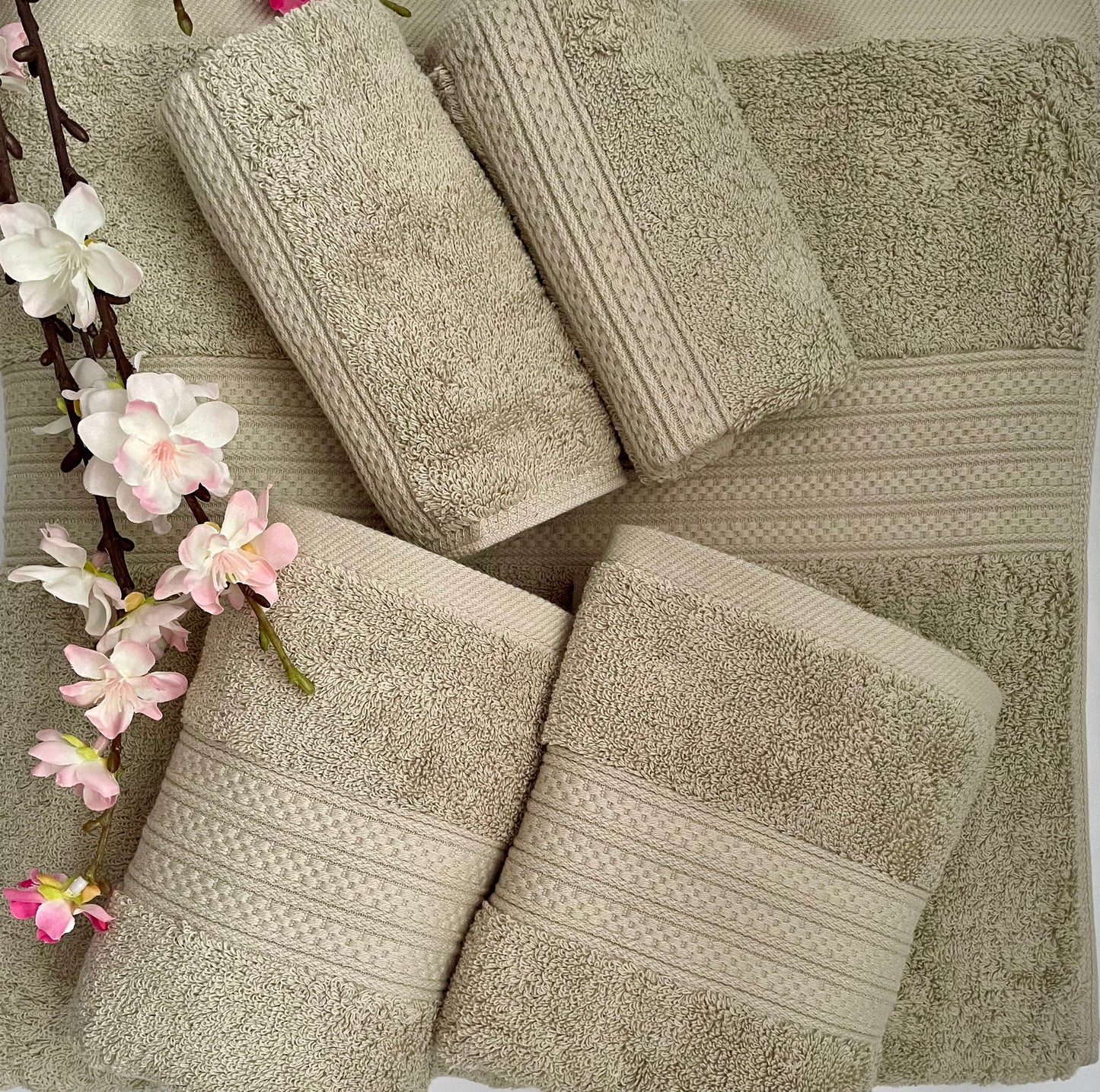 Couture - Great Value Pack (1 Bath Sheet, 2 Hand Towel, 2 Face Washer)