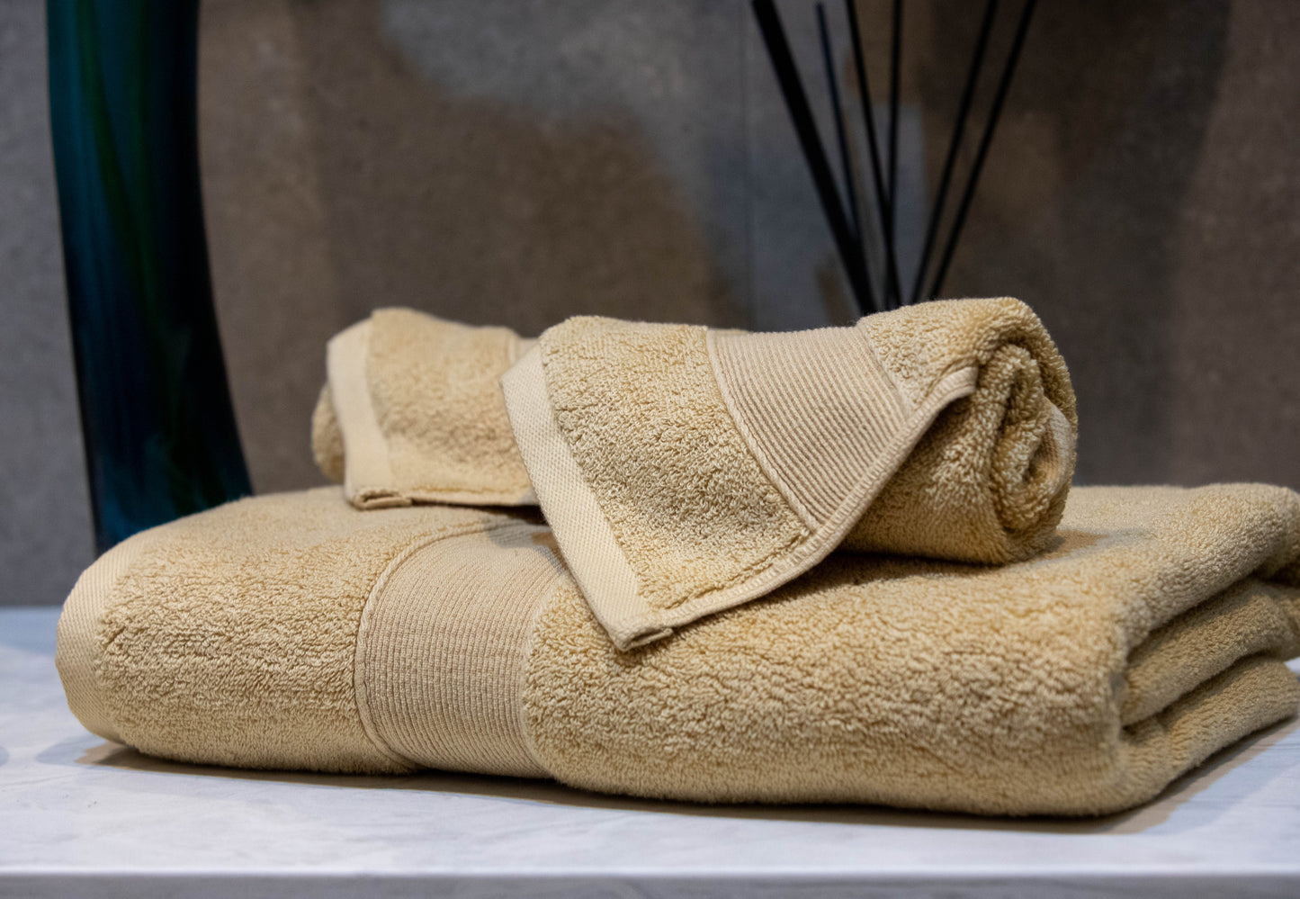 Majesty - Soft Touch Collection (1 Bath Towel, 1 Hand Towel, 1 Face Washer)