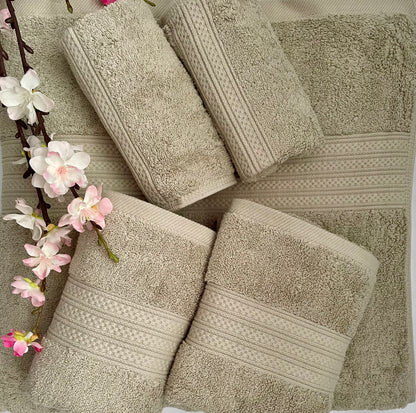 Couture - Great Value Pack (1 Bath Sheet, 2 Hand Towel, 2 Face Washer)